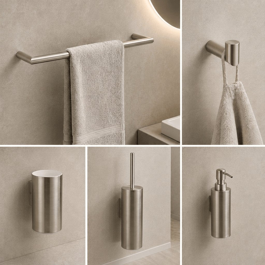 Clearwater Accessory Set Clearwater Mio Comprehensive Bathroom Accessories Pack