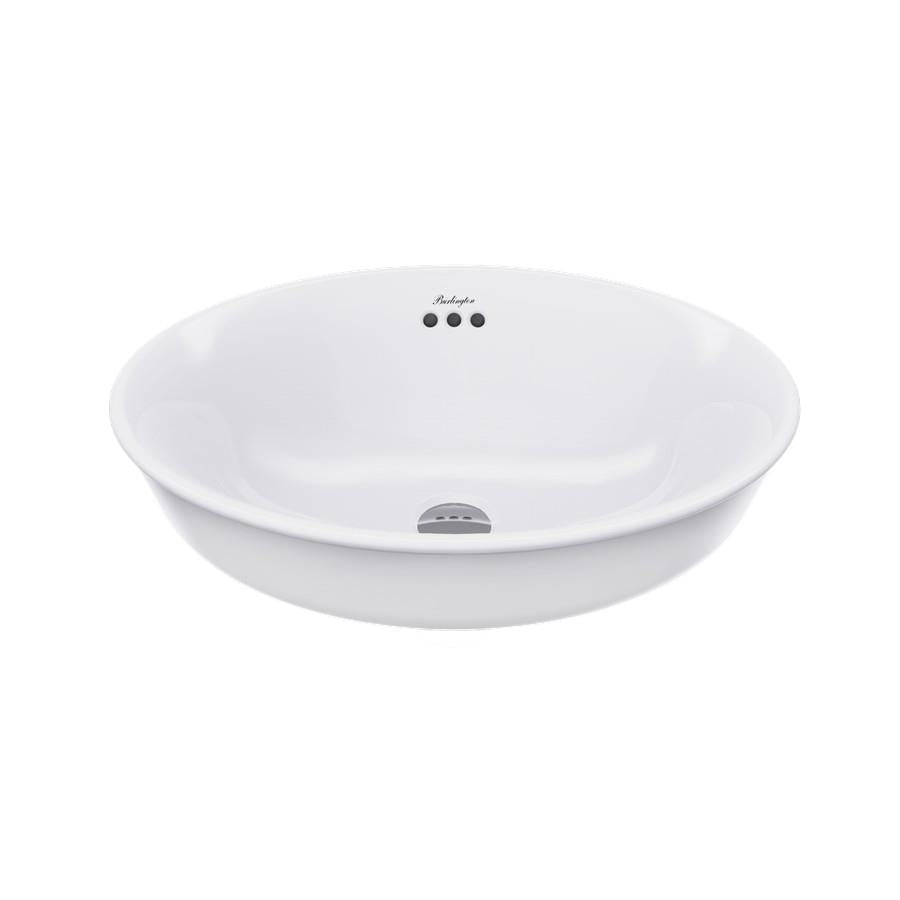 Burlington Guild 500mm Countertop Basin in White