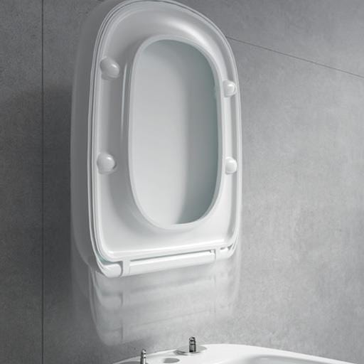 Imex Toilet Seat Imex Essence/Suburb/Blade/Xcite Soft Close, Quick Release Duraplus Toilet Seat in White