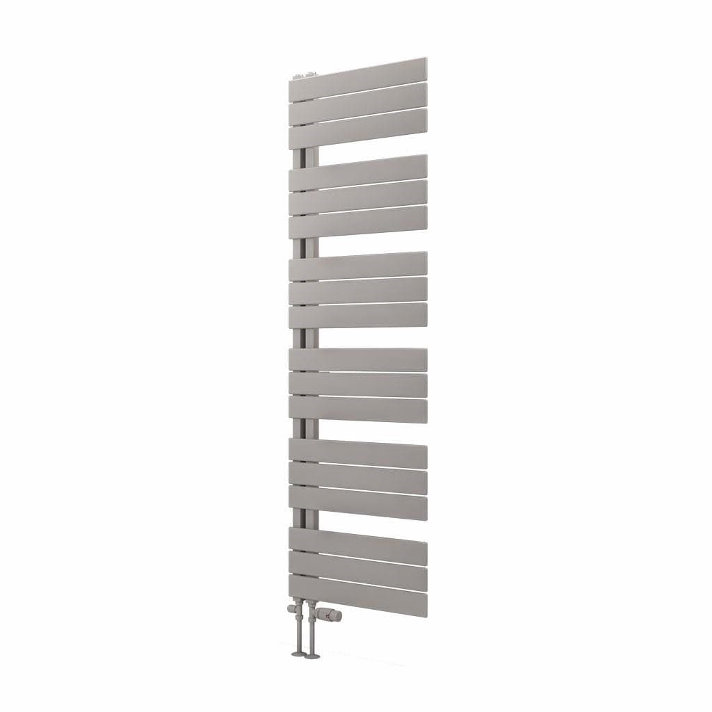 Eastbrook Designer Towel Radiator 1640 x 600 / Electric Only Eastbrook Helmsley Straight Vertical Designer Towel Rail in Matt Grey