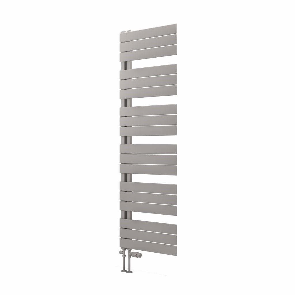 Eastbrook Designer Towel Radiator 1640 x 600 / Electric Only Eastbrook Helmsley Straight Vertical Designer Towel Rail in Matt Grey