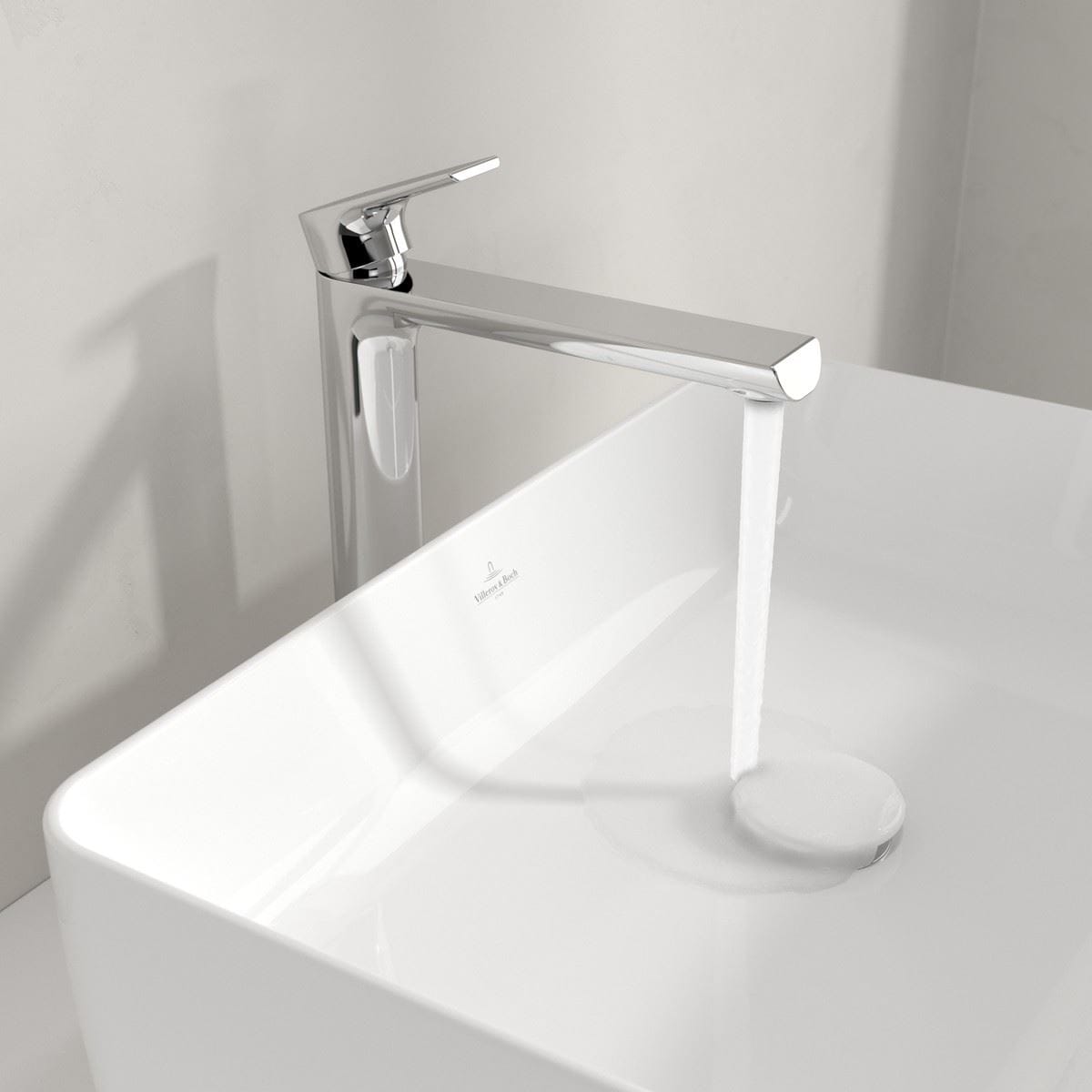 Villeroy and Boch Tall Basin Tap Villeroy & Boch Liberty Single Lever Tall Basin Mixer
