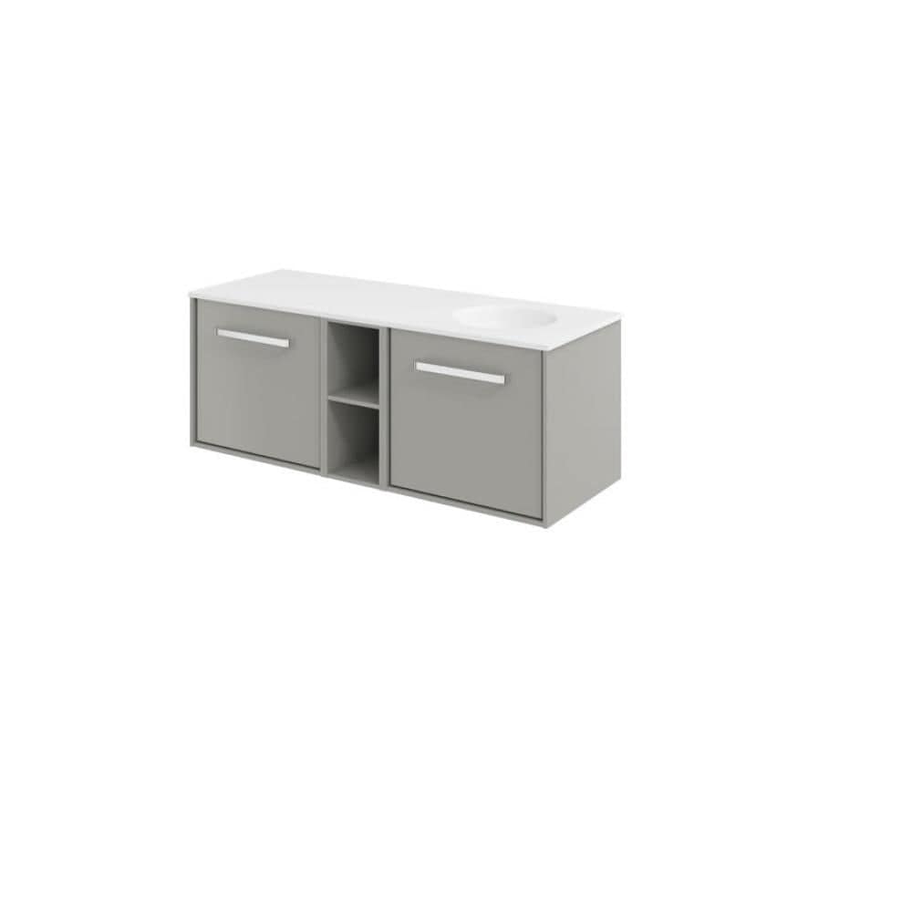 Crosswater Infinity Wall Mounted Vanity Unit with Basin