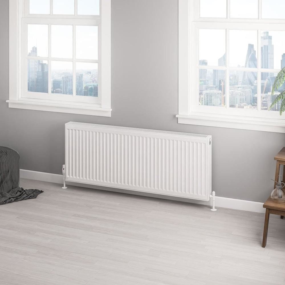 Aquarius Type 22 500 x 1300mm Aquarius Type 22 Compact Panel Radiator in Gloss White