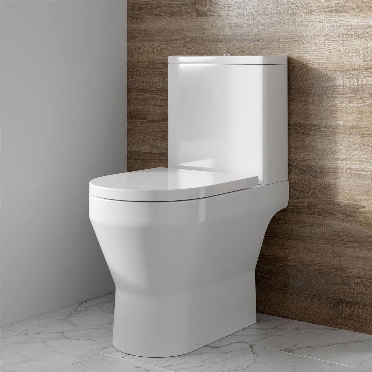 Britton Close Coupled Toilet Britton Curve2 Close Open Back Coupled Rimless Toilet with Soft Close Seat
