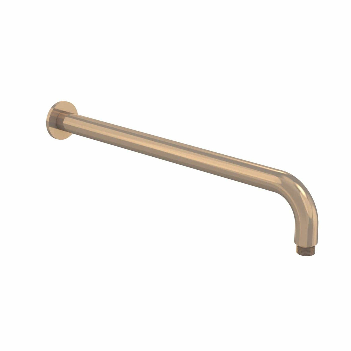 Saneux Fixed Shower Arm Brushed Bronze Saneux Cos 400mm Wall Mounted Shower Arm