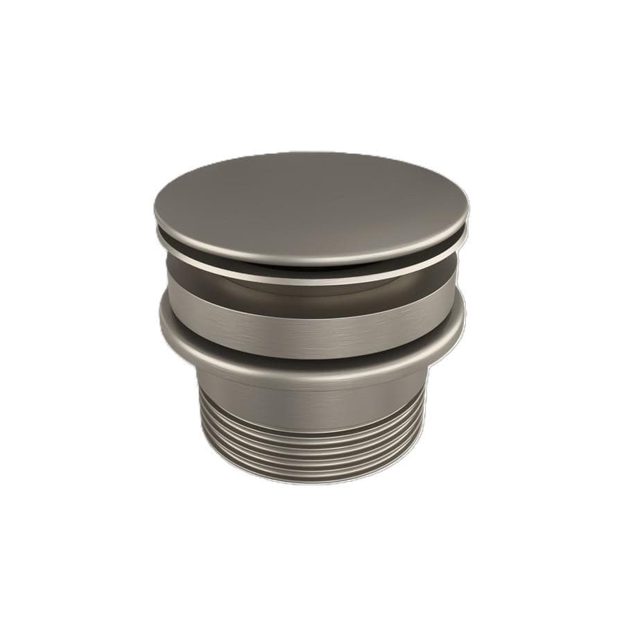 Crosswater Basin Waste Brushed Nickel Crosswater Universal Click Clack Basin Waste