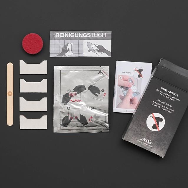 Miller Accessory Kit Miller Bathroom Accessories Fixing Adhesive