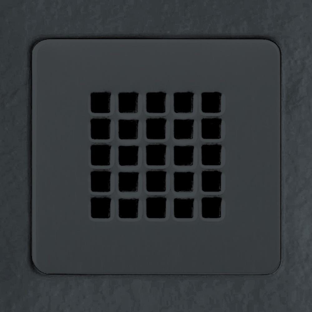 Tissino Black Slate Tissino Giorgio2 Coloured Grate for Shower Waste
