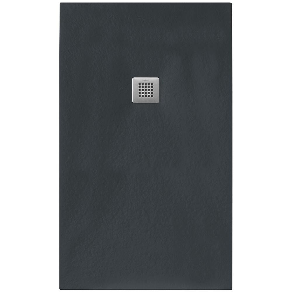 Tissino Rectangle Shower Tray Tissino Giorgio2 Rectangle Shower Tray in Graphite Slate