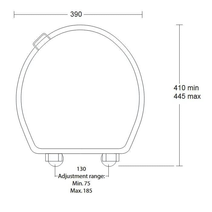 Imperial Toilet Seat Imperial Windsor Solid Wood Toilet Seat in Natural Oak with Soft Close Hinges