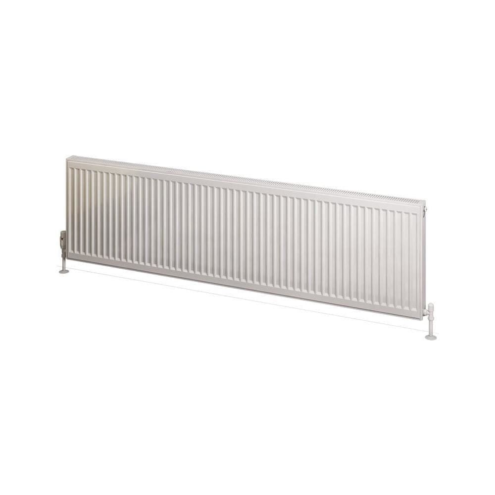 Aquarius Type 21 Compact Panel Radiator In Gloss White
