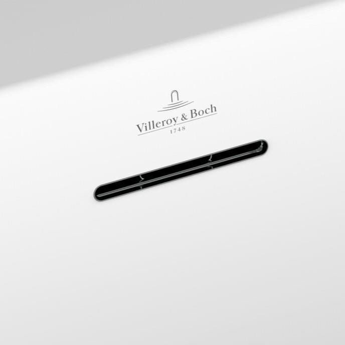 Villeroy & Boch Double Ended Bath Villeroy & Boch Subway 3.0 Double Ended Quaryl Bath with SilentFlow