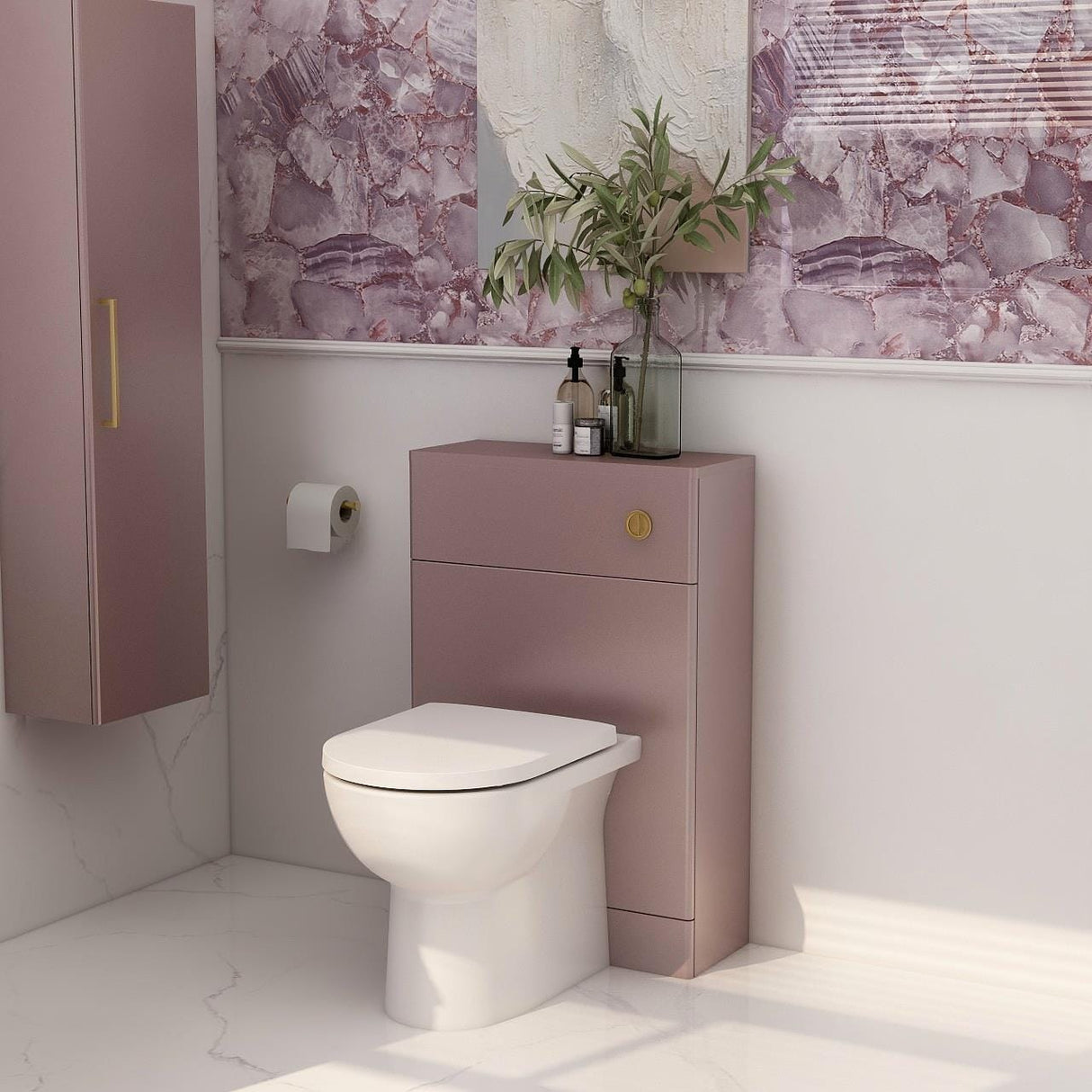 Aquarius WC Back To Wall Unit Imex Croma WC Unit - 550mm Wide