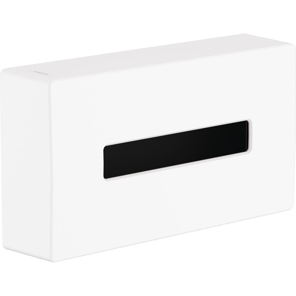 Hansgrohe Toilet Roll Holder Matt White Hansgrohe Addstoris Tissue Box
