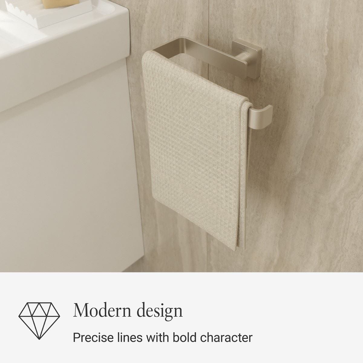 Villeroy & Boch Towel Rails and Rings Villeroy & Boch Elements - Striking Towel Rail