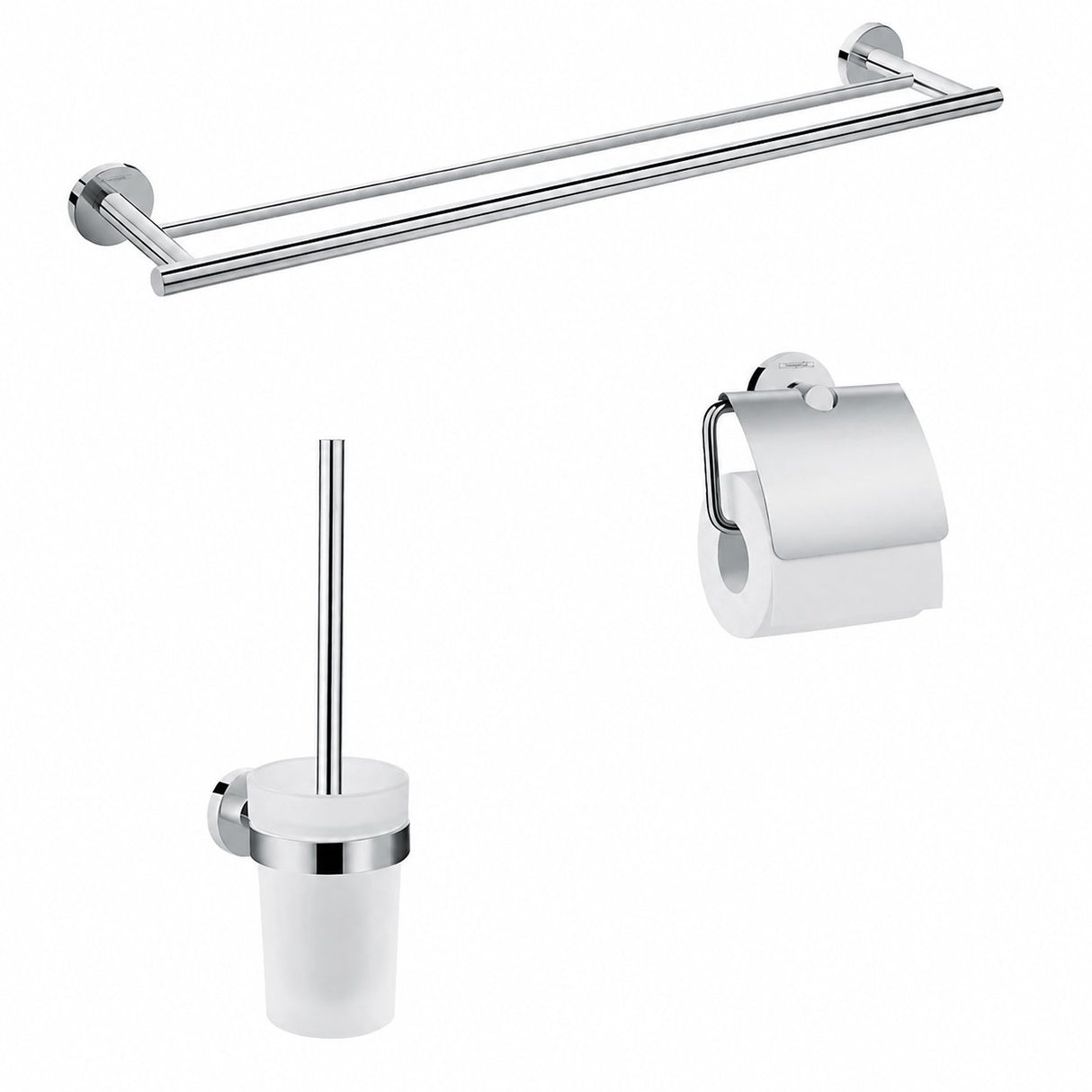 Hansgrohe Accessory Set Hansgrohe Logis Universal 3 in 1 Bath Accessory Pack