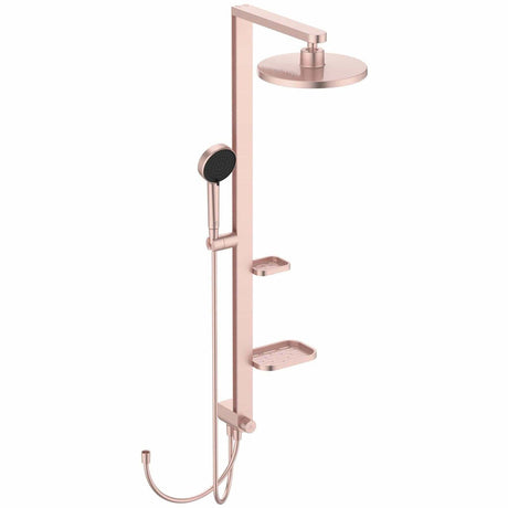 Ideal Standard Shower Riser Rail Ideal Standard Ceratherm ALU+ Rigid Riser Rail with Diverter, Showerhead, Handset and Shelves