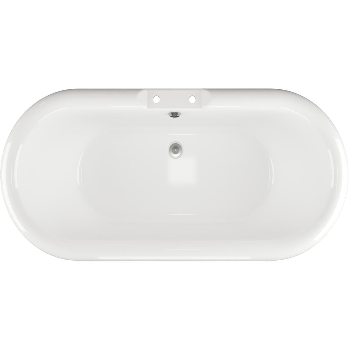 Aquarius Bathrooms Roll Top and Slipper Freestanding Bath Aquarius Timeless Freestanding Double Ended Bath With Chrome Feet