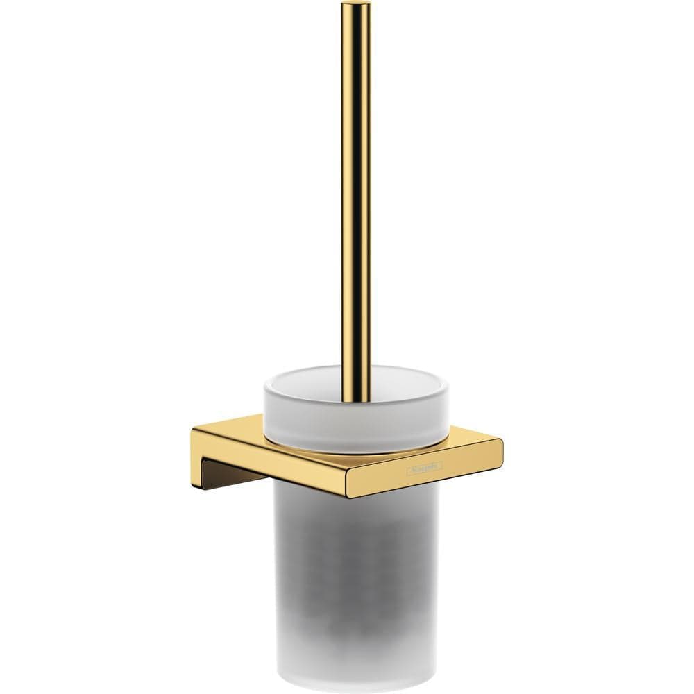 Hansgrohe Toilet Brush Polished Gold Optic Hansgrohe Addstoris Wall Mounted Toiletbrush and Holder