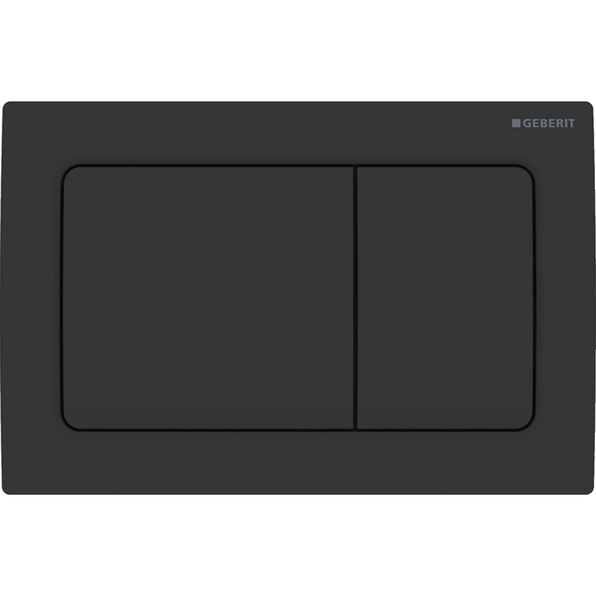 Geberit Flush Plate Geberit Alpha Flush Plate with Square Buttons