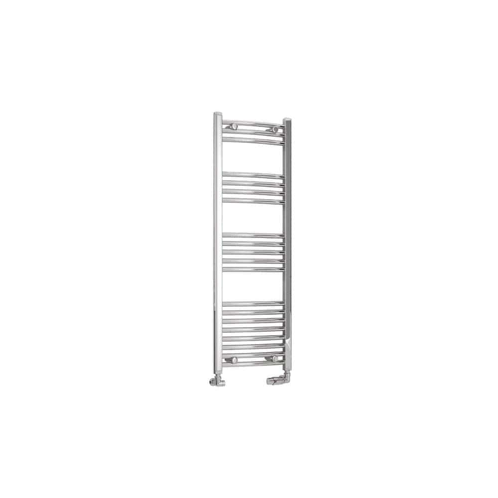 Eastbrook Wendover Curved Vertical Heated Towel Rail in Chrome