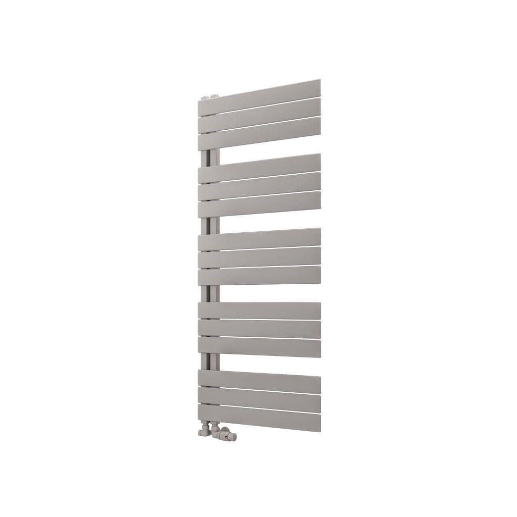 Eastbrook Designer Towel Radiator 1400 x 600 / Electric Only Eastbrook Helmsley Straight Vertical Designer Towel Rail in Matt Grey