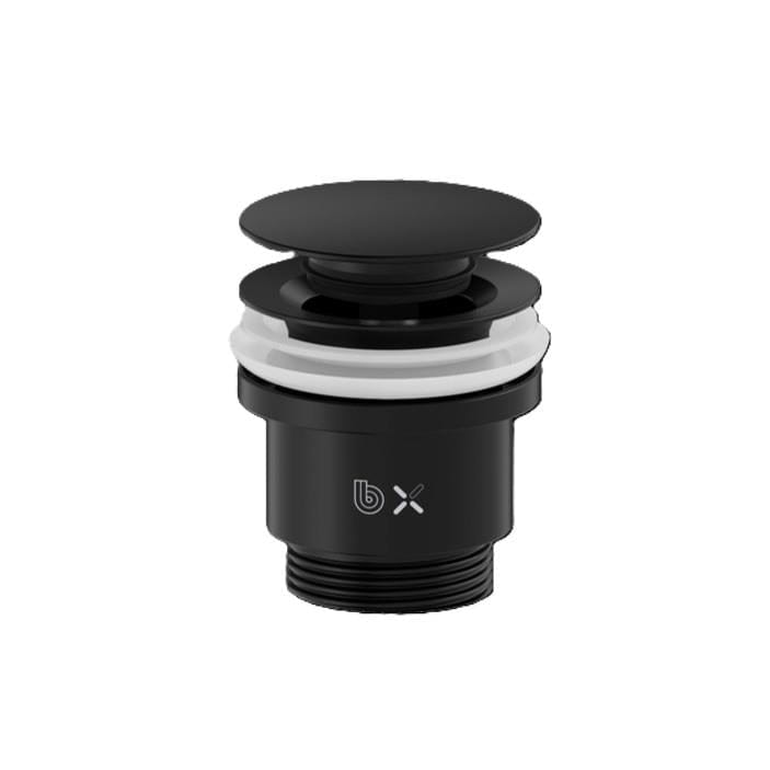 Britton Basin Waste Matt Black Britton Universal Click Clack Basin Waste