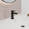 Flova Cloakroom Tap Matt Black Flova Smart Mini Basin Mixer Tap