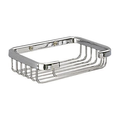 Miller Basket Miller Signature Rectangular Soap Basket in Chrome
