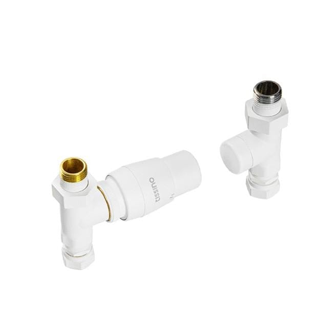 Tissino Radiator Valves Mont Blanc Tissino Hugo2 Straight Radiator Valves with Thermostatic Head