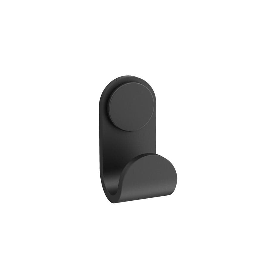 Crosswater Robe Hook Matt Black Crosswater Velo Robe Hook