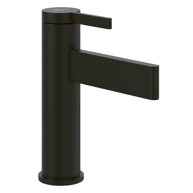 Villeroy & Boch Tall Basin Tap Matt Black Villeroy & Boch Dawn Single Lever Basin Mixer Tap
