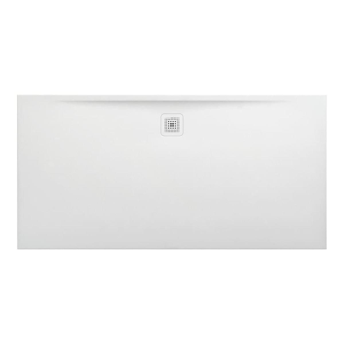 Laufen 1800 x 900mm / Drain on Long Side Laufen Marbond PRO Rectangular Tray with Waste in White