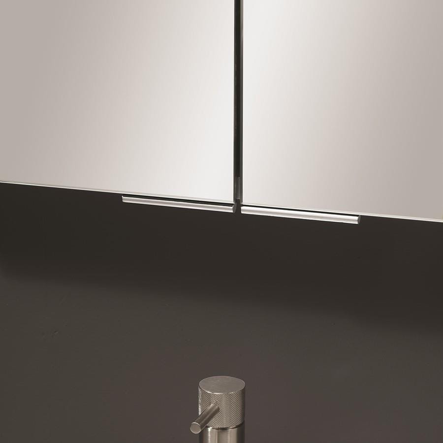 Crosswater Mirrored Cabinet Crosswater Image LED Illuminated Mirror Cabinet