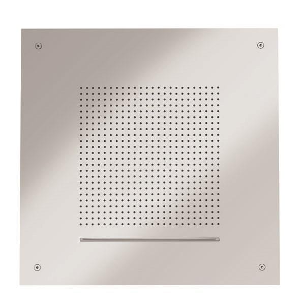 Crosswater Fixed Shower Head Polished Stainless Steel Crosswater Tranquil 500mm Square Shower Head