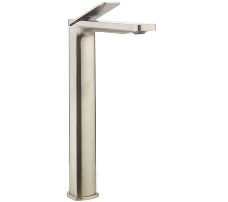 Crosswater Mono Basin Tap Brushed Stainless Steel Effect Crosswater Glide II Tall Mono Basin Mixer Tap