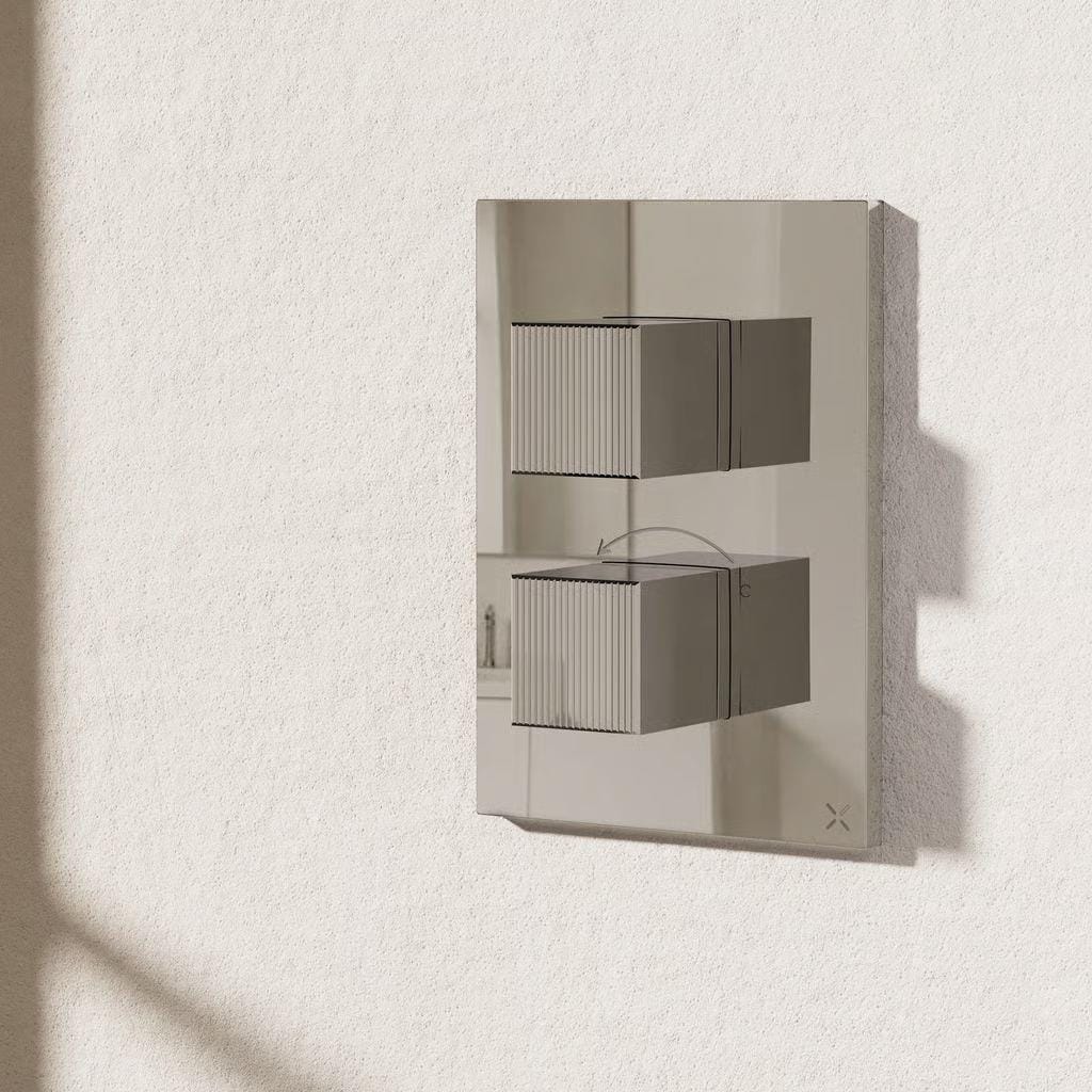 Crosswater Concealed Shower Valve Chrome Crosswater Limit Crossbox 3 Outlet Trimset