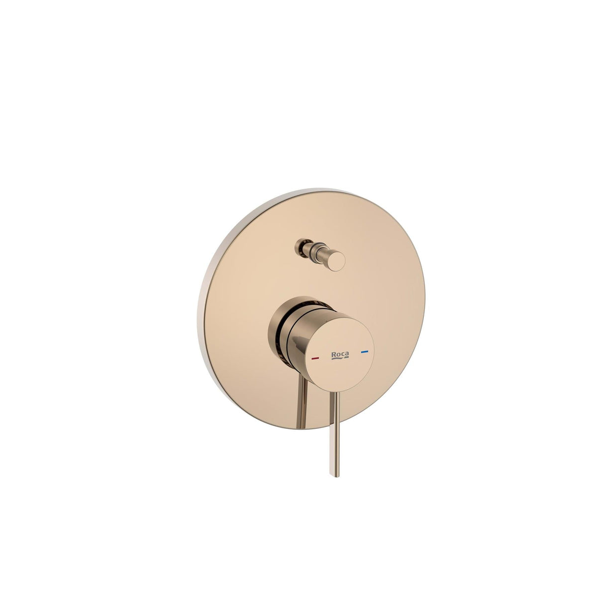 Roca Concealed Shower Valve Rose Gold Roca Ona 2 Outlet Concealed Single Lever Bath and Shower Mixer