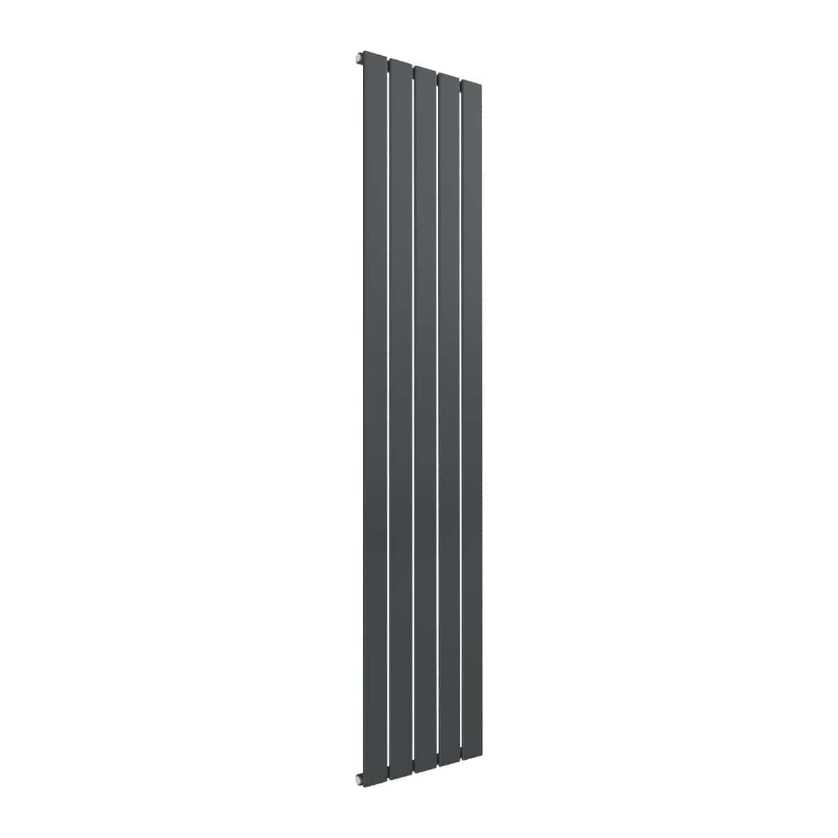 Reina Panel Radiator 1600 x 366mm / Anthracite Reina Flat Vertical Single Panel Radiator
