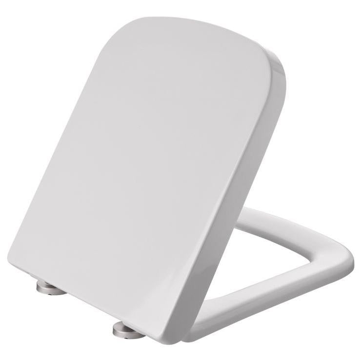 Aquarius Sequoia Close Coupled Short Projection Open Back Rimless Toilet with Wrapover Soft Close Seat