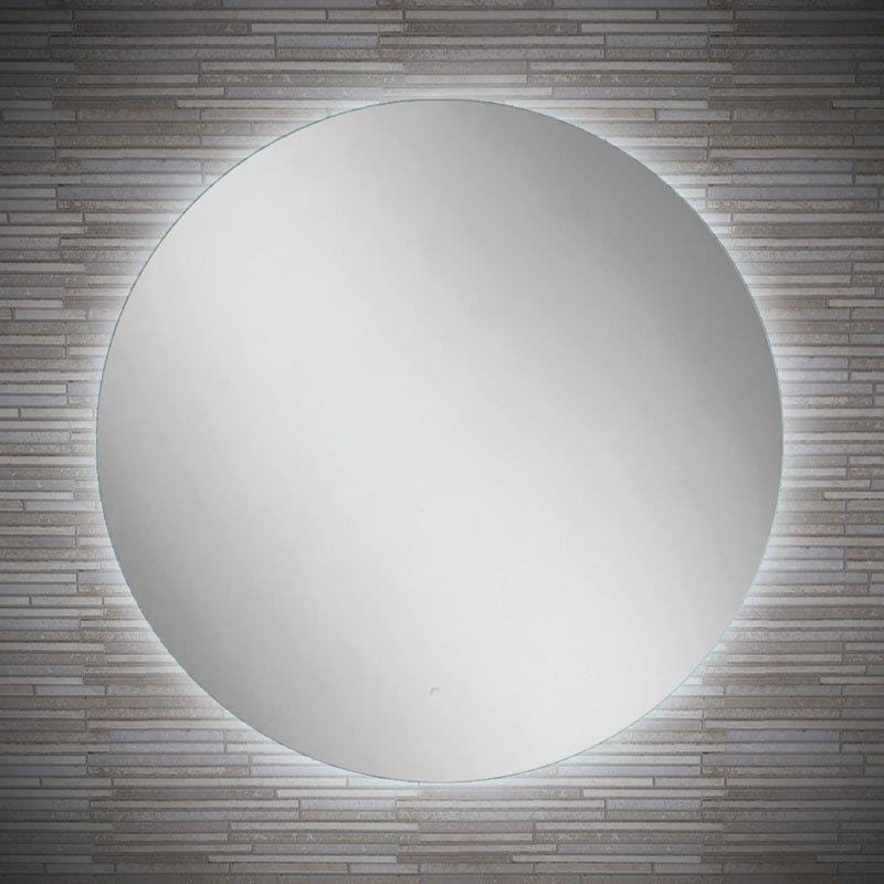 HiB Illuminated Mirror HiB Theme Round LED Illuminated Mirror