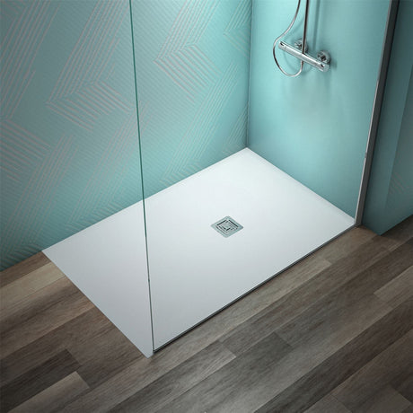 Ideal Standard Rectangle Shower Tray Pure White / 1400 x 900mm Ideal Standard Ultra Flat S+ Shower Tray 30mm including Waste