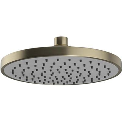 Heritage Fixed Shower Head Brushed Brass Heritage 200mm Round Shower Head