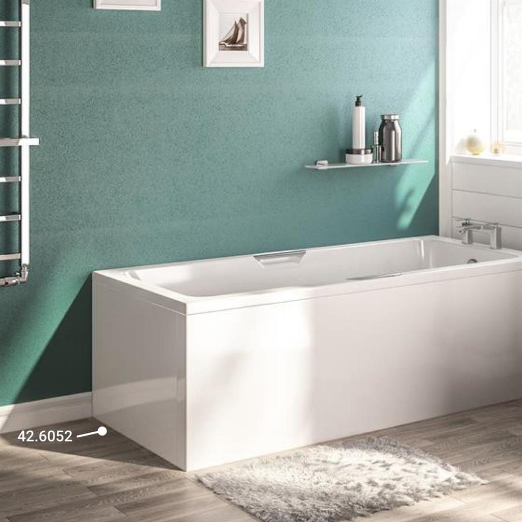 Eastbrook Reinforced Beauforté Acrylic Eastbrook Portland Low Level Bath Dedicated End Panel