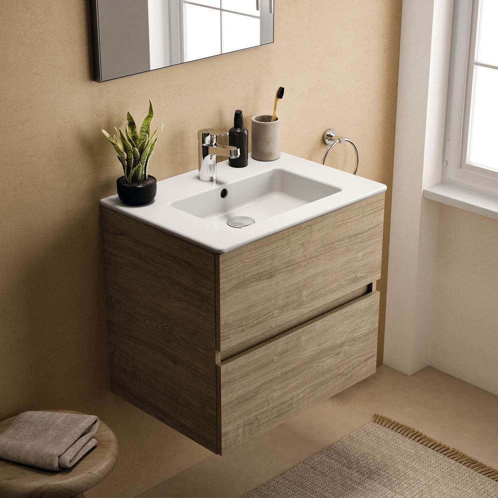 Ideal Standard Wall Mounted Vanity Unit Ideal Standard Eurovit+ Wall Mounted Vanity Unit with 2 Drawers