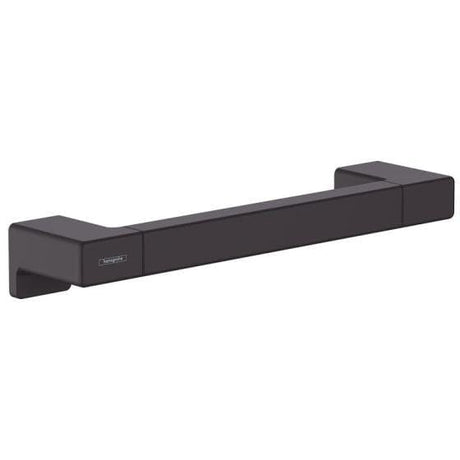 UK Bathroom Store Grab Rail/Bar Matt Black Hansgrohe Addstoris Grab Bar