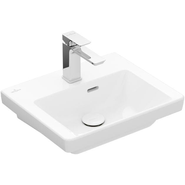 Villeroy & Boch Cloakroom Basin 145mm x 450mm Villeroy & Boch Subway 3.0 Cloakroom Basin with Overflow in White Alpin