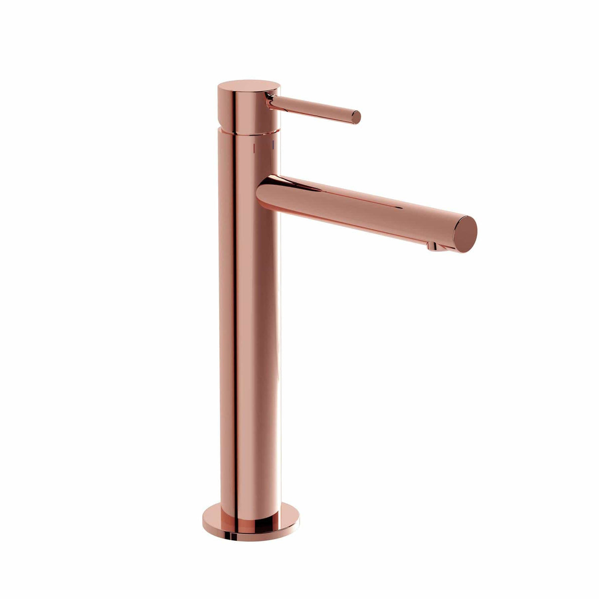 VitrA Tall Basin Tap Soft Copper VitrA Origin Tall Basin Mixer Tap
