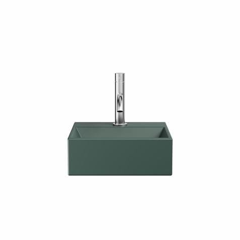 Crosswater Cloakroom Basin Green Matt / 300 x 300mm Crosswater Beck Cloakroom Basin with Waste